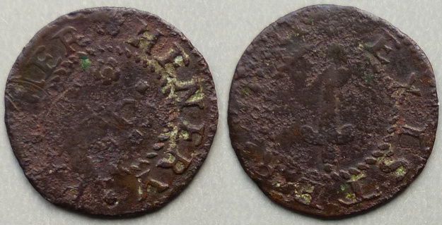 Exeter, Henery Palmer farthing token Exeter, Henery Palmer farthing token